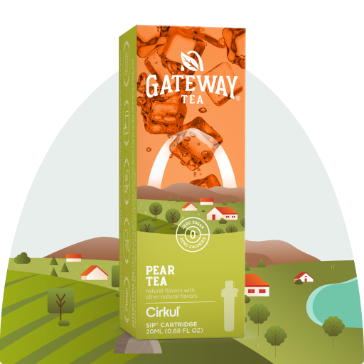 Vitamin-Infused Gateway Pear Tea KXH2 - Electrolyte Hydration Enhanced Taste Cartridges - Default Title