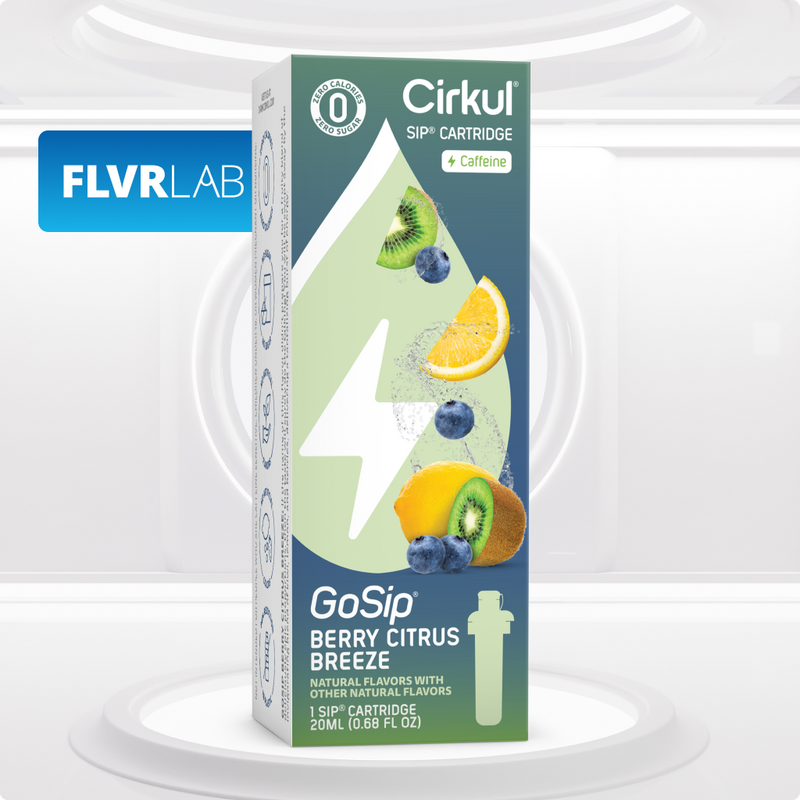 Refreshing Electrolyte GoSip Berry Citrus Breeze 2YHA - Sugar-Free Fruit Flavor Cartridge Refill - Default Title
