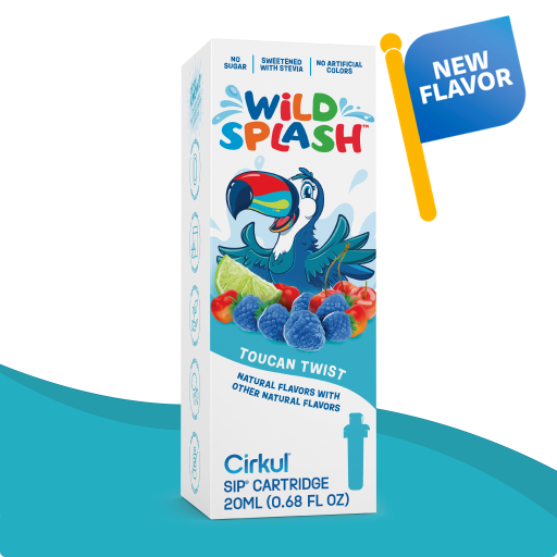 Zero-Calorie Wild Splash Toucan Twist PF3X - Electrolyte Hydration Enhanced Taste Cartridges - Default Title